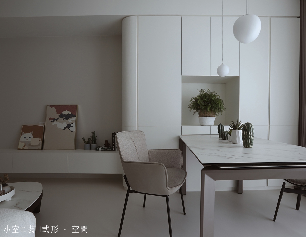 侘寂風設計元素 7： 極簡設計與空間留白