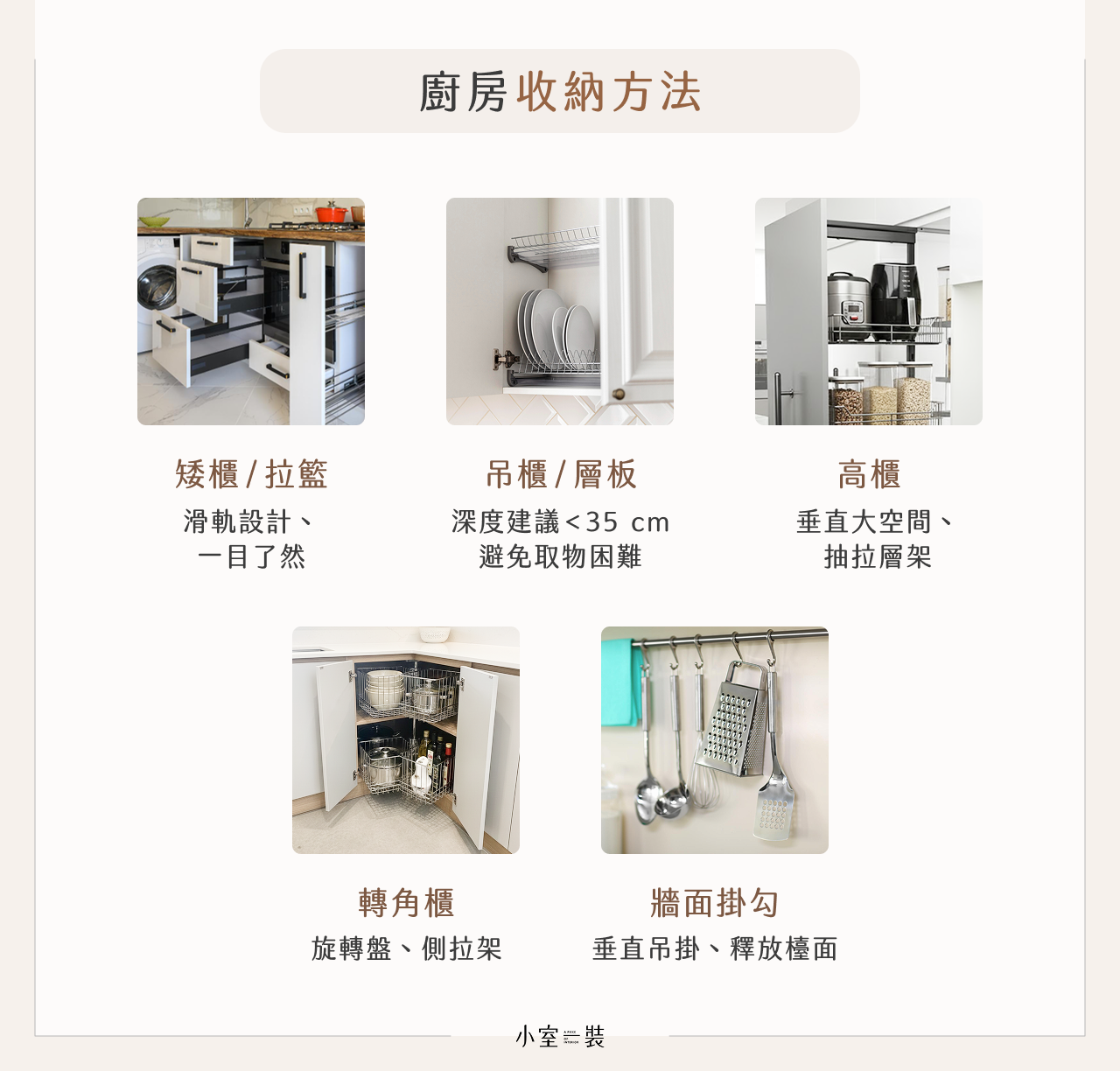 廚房收納方法